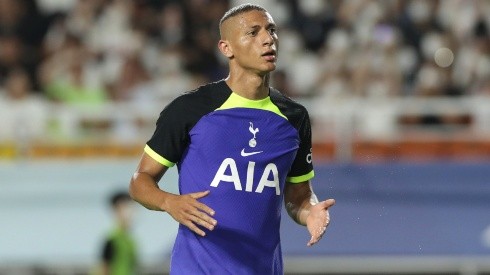 Richarlison com a camisa do Tottenham (Foto: Han Myung-Gu/Getty Images)