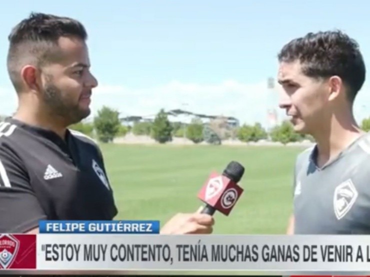 Gutierrez habló de sus primeros días en Colorado | Foto: Captura 