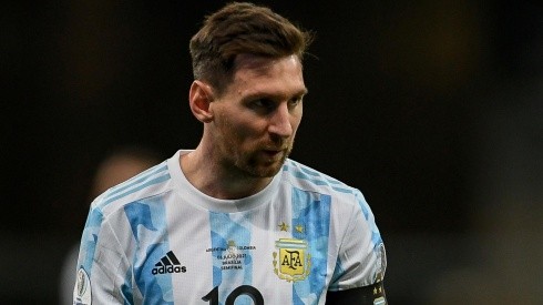 Mateus Bonomi/AGIF - Messi pela Argentina.