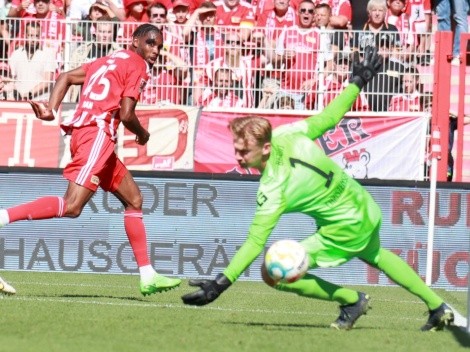 Jordan Pefok se estrena con gol en Bundesliga