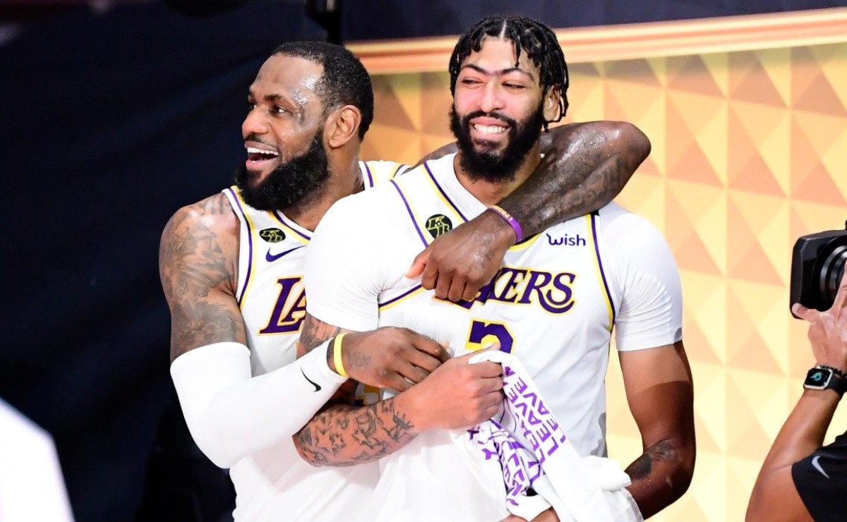 Con LeBron James Y Anthony Davis: La Posible Formación Final De Los ...