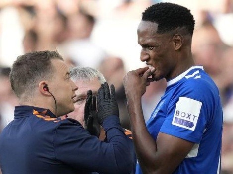 Malas noticias para Yerry Mina: Everton confirmó la gravedad de la lesión