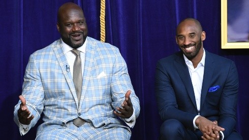 Shaquille O'Neal and Kobe Bryant, NBA legends