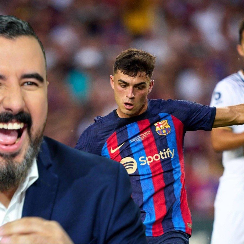 Álvaro Morales a puros memes y burlas tras el Barcelona - Pumas