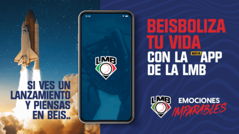 La nueva app de la Liga Mexicana de Beisbol.