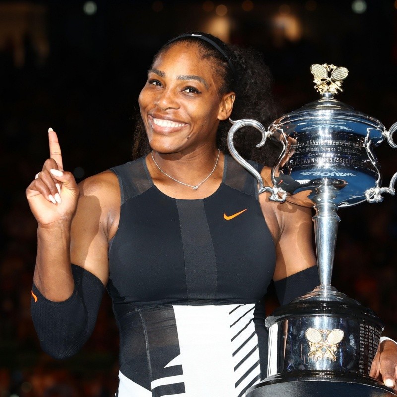 ¿Cuántos títulos ganó Serena Williams en toda su carrera?