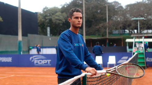 Juan Pablo Varillas debutará este martes en el ATP Directv Open Lima 2022. Foto: El Comercio