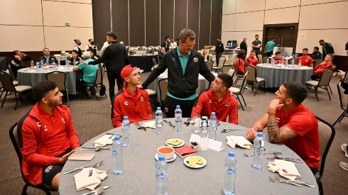 Diego Cocca se mostró cariñoso con los jugadores de Cruz Azul