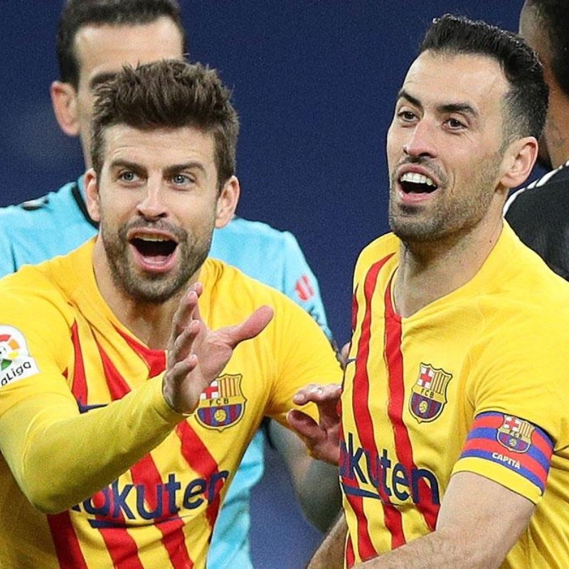 Barcelona: Sergio Busquets consideraría inviable y Gerard Piqué ve optimistamente