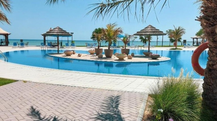 Qatar 2022, Mexico, Team Base Camp, Pool, Beach