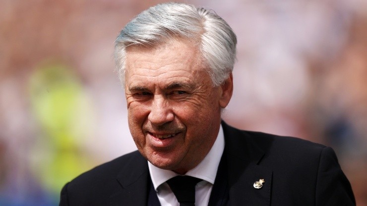 Carlo Ancelotti, entrenador del Real Madrid.