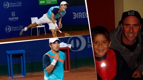 Gonzalo Bueno, la promesa del tenis peruano que ilusiona en el Directv Open Lima 2022. Foto: Igma Sports/Difusión