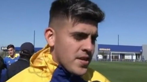 Brandon Cortés y su espejo para anotar de tiro libre por Boca Juniors: "Miraba a Román Riquelme"