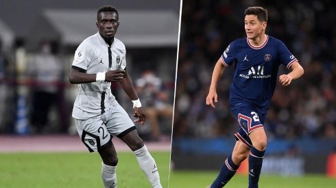 Gueye y Herrera, dos de los hombres en cuestión.