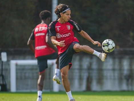 Lainez, listo para debutar con el Braga