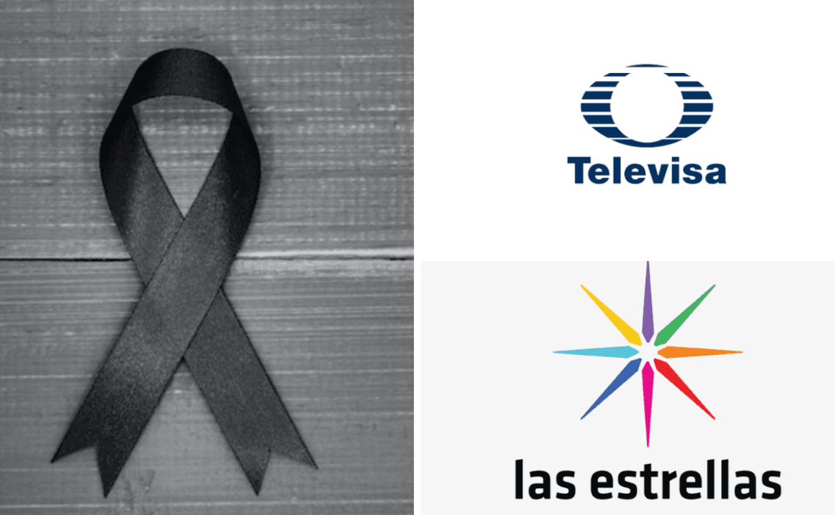Por qué hoy Televisa y El Canal de las Estrellas tienen un moño negro de  luto?