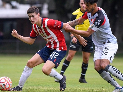 Cantera rojiblanca sufrió en el Clásico Tapatío