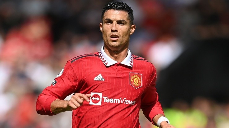 Cristiano Ronaldo of Manchester United. (Michael Regan/Getty Images)