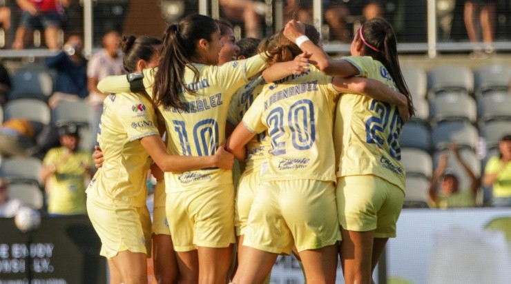 América Femenil supera al Tottenham. (@AmericaFemenil)