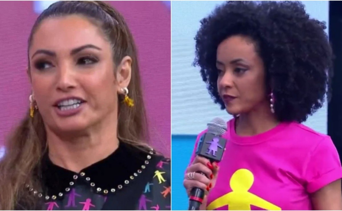 Patrícia Poeta “edita” charlas de reportero y crea ambiente en vivo durante “Encontro”;  Moderadora es criticada por su actitud en la red