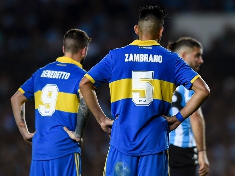 El plantel de Boca eligió a quién apoyar entre Benedetto y Zambrano: "La mayoría está a favor de él"