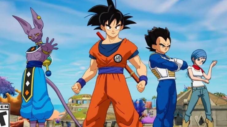 Dragon Ball Super llegó a Fornite.