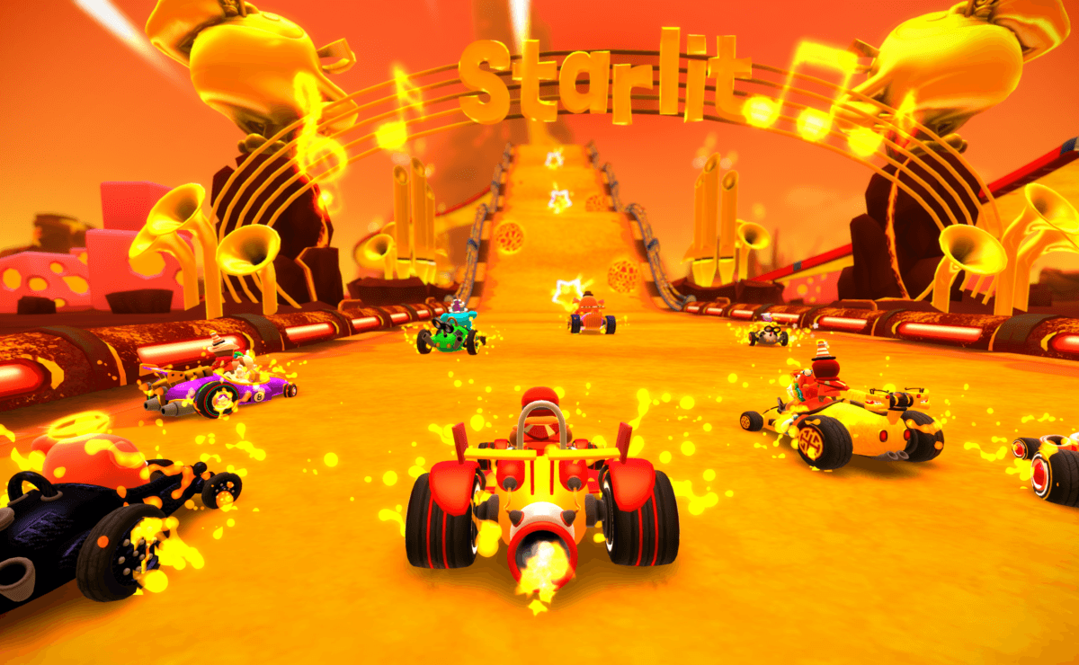 Starlit KART Racing erscheint kostenlos im September für Xbox und PlayStation