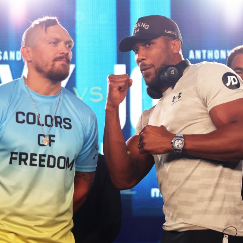 Oleksandr Usyk vs Anthony Joshua: Cartelera completa para la revancha