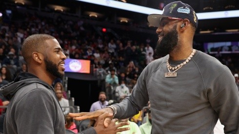 LeBron James y Chris Paul.