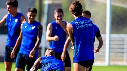 Entrenamiento de Levante.