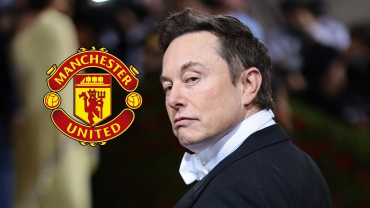 Elon coqueteó en Twitter con comprar al Manchester United.