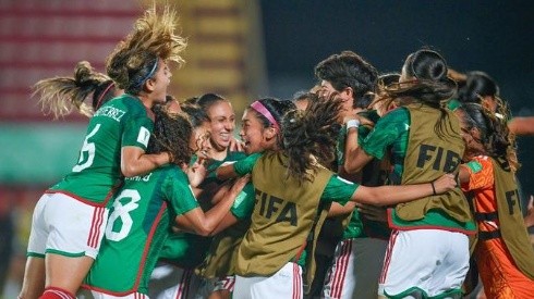 Celebración de la selección mexicana por el pase a cuartos de final del Mundial sub 20.