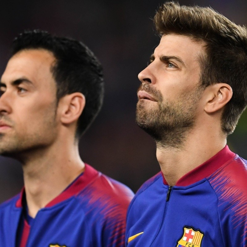 Gerard Piqué y Busquets no 'ayudarán' al Barcelona