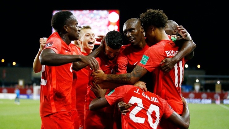 Jugadores selección de Canadá.