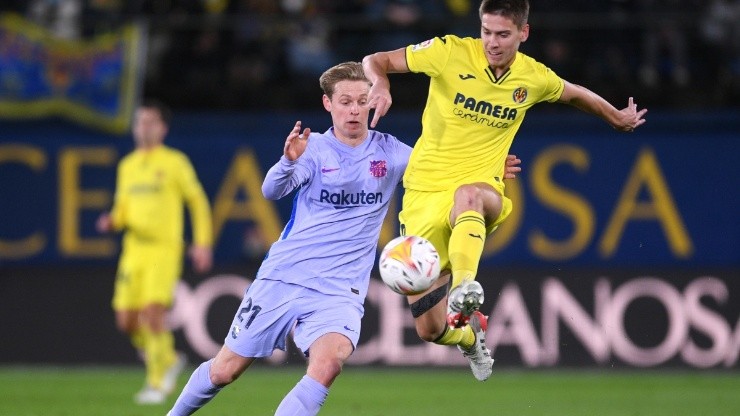 Juan Foyth vs. Barceona.