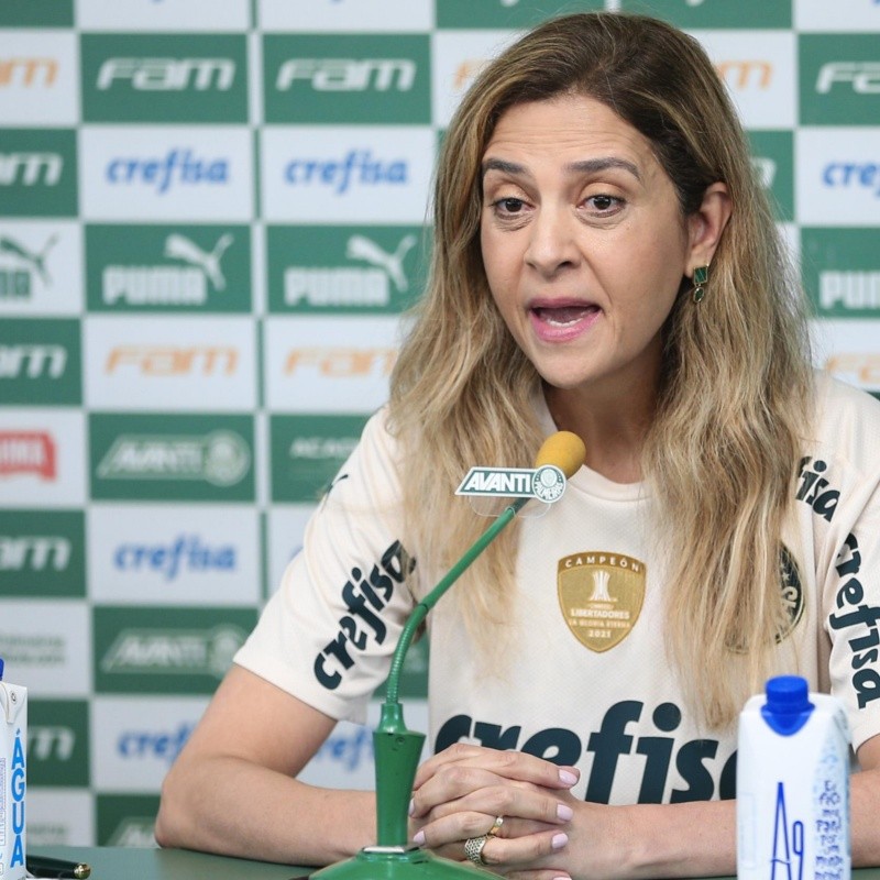 Leila explica decisão por antecipar receitas no Palmeiras e arma estratégia para recuperá-las