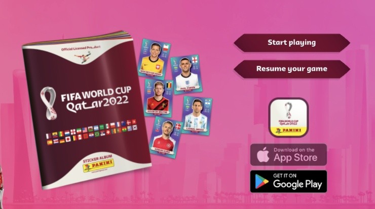 Qatar 2022 Panini Digital Sticker Album. (FIFA.com)
