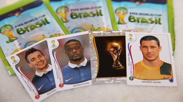 FIFA World Cup 2014 Panini Sticker Album. (Joe Raedle/Getty Images)