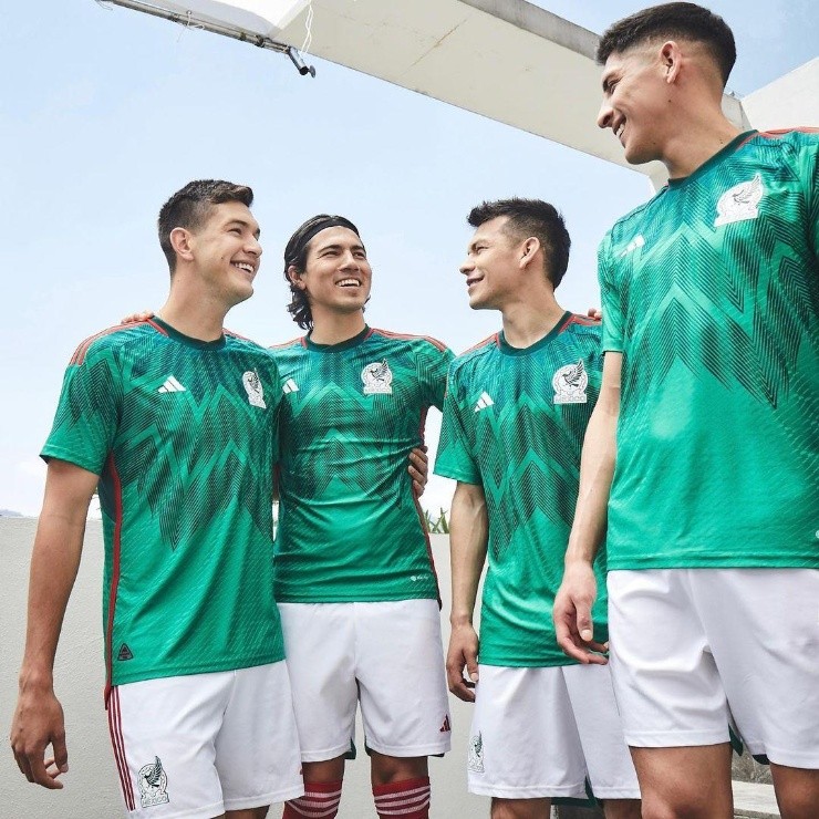 Presentación de la camiseta de México para Qatar 2022. (Instagram @Miseleccionmx)