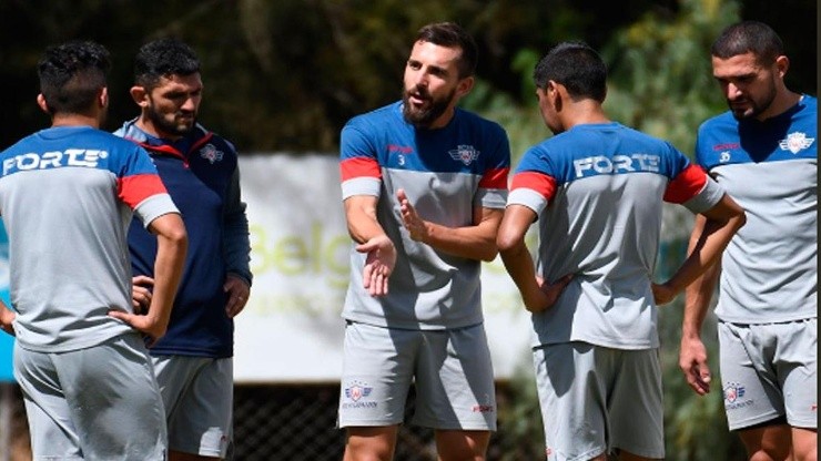 Entrenamiento de Wilstermann.