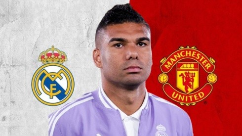 Casemiro, entre Real Madrid y Manchester United.