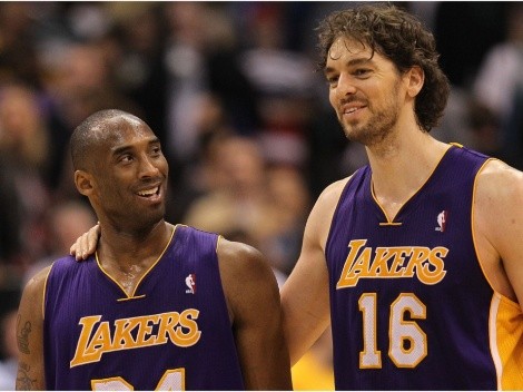 Heartbreaking: The day Kobe Bryant talked about Pau Gasol's Lakers jersey retirement