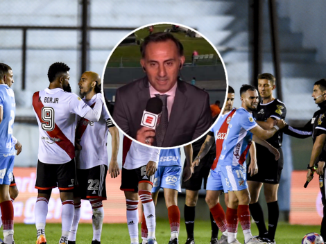 "Partido muy cho...": el exabrupto al aire de Diego Latorre en Arsenal-River