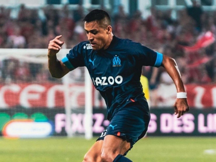 Alexis Sánchez es duda en Francia para el fin de semana | Foto: Marsella 