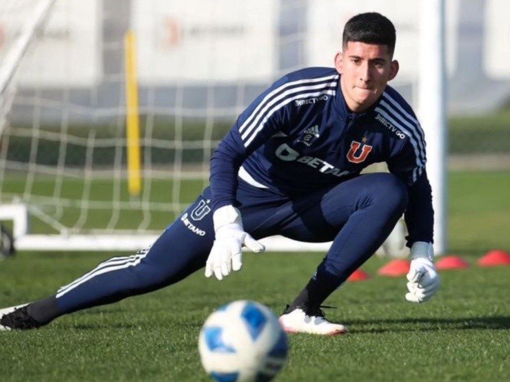 Martín Parra no ve minutos en la U | Foto: U de Chile 