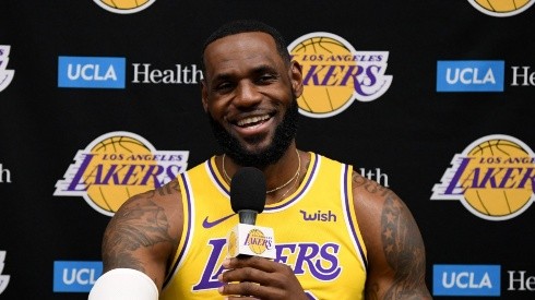 LeBron James, estrella de Lakers