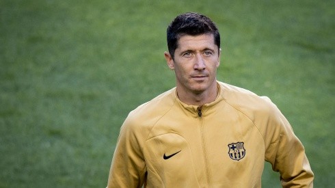 Robert Lewandowski, flamante estrella de Barcelona.