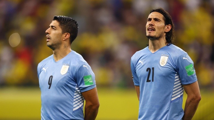 Luis Suárez y Edinson Cavani.