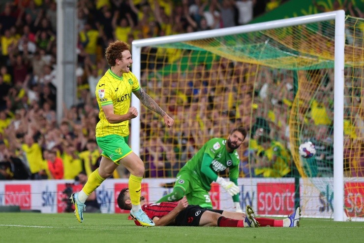 Josh Sargent fue la figura del Norwich | Foto: Getty Images Josh Sargent fue la figura del Norwich | Foto: Getty Images