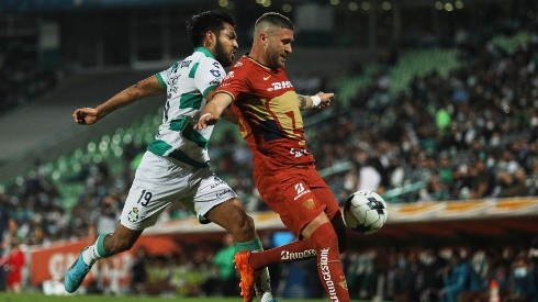 Arturo Ortiz en el estadio TSM.